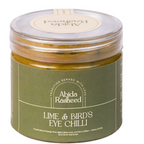 Jar of Abida Rasheed Lime & Bird's Eye Chilli on a white background