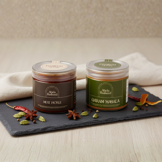 Meat Pickle (200g) and Garam Masala (Biriyani Masala)(75g) Combo