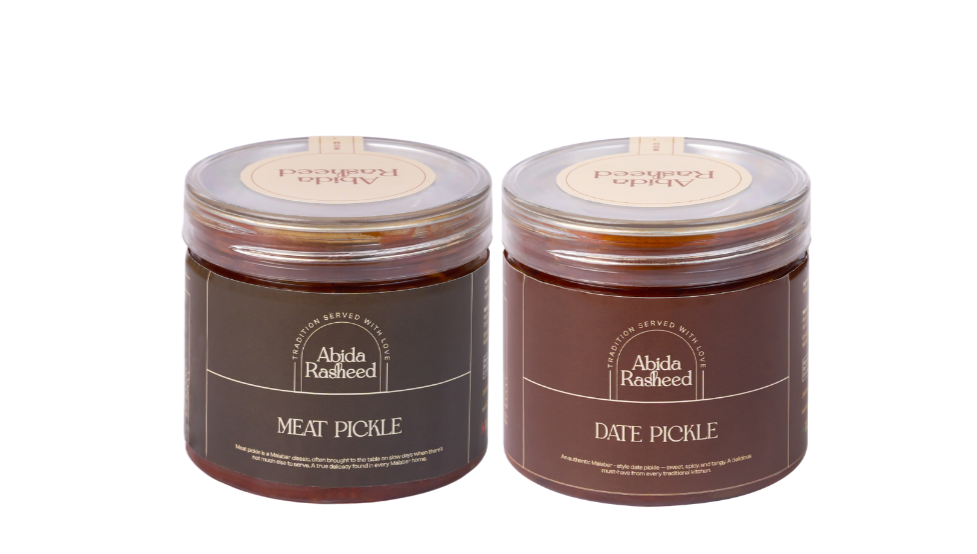 Abida Rasheed's Special Homemade Combo of  Meat Pickle (200g) and Dates Pickle (200g)