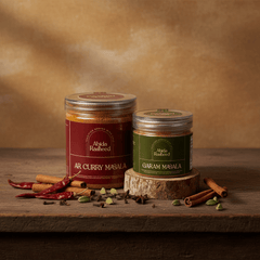 Abida Rasheed's Combo of Curry Masala (200gm) and Garam Masala (70gm)