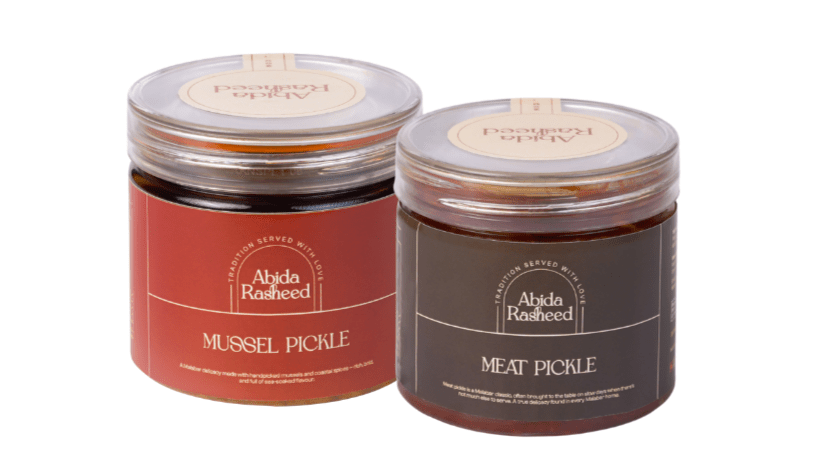 Abida Rasheed's Special Homemade Combo of Meat Pickle (200g) and Mussel Pickle ( 200g) - Abida Rasheed