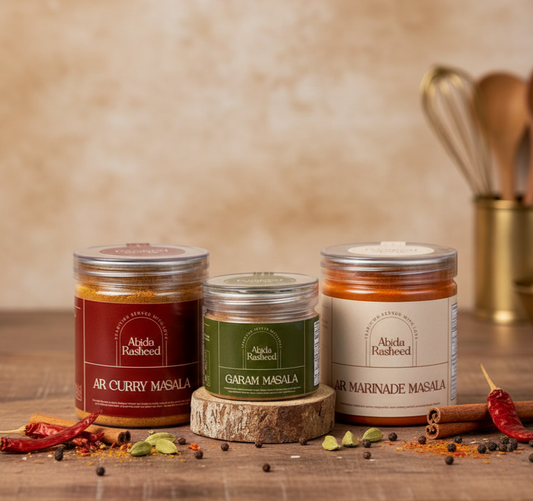Home-Made Masala Combo | Marinade Masala 200g, Curry Masala 200g & Garam Masala 70g