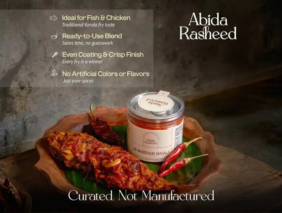 Home-Made Masala Combo | Marinade Masala 200g, Curry Masala 200g & Garam Masala 70g - Abida Rasheed