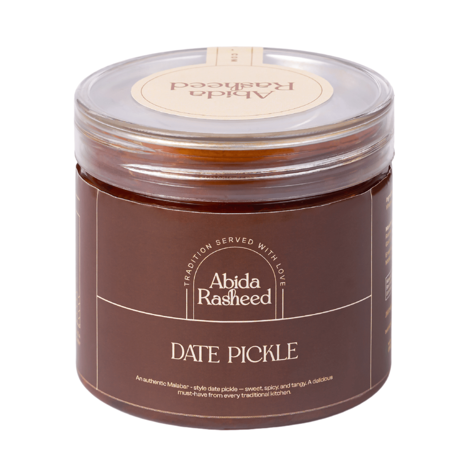 Veg Pickle Combo | Dates Pickle 200g | Lime & Bird's Eye Chilli Pickle 200g | Chilli Tamarind Pickle 200g - Abida Rasheed