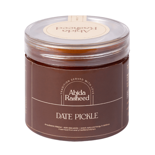 Veg Pickle Combo | Dates Pickle 200g | Lime & Bird's Eye Chilli Pickle 200g | Chilli Tamarind Pickle 200g - Abida Rasheed
