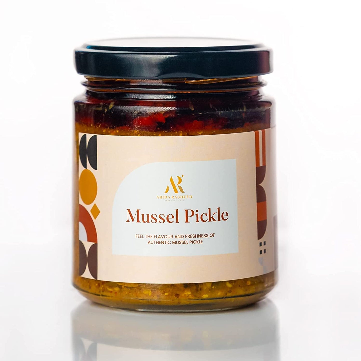 Abida Rasheed Home-Made Pickle and Masala Combo | Garam Masala (Biriyani Masala) | 75 G | Mussel Pickle | 200 G | - 1 Pack
