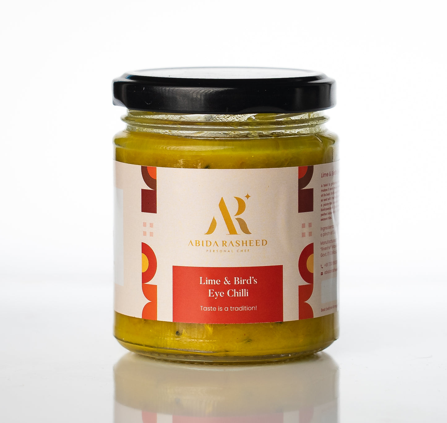 Abida Rasheed's Special Home Made Lime and Bird's Eye Chilli Pickle(200g)